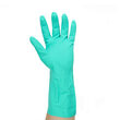Manusi de protectie chimica din nitril, verde