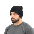 Caciula tricotata, negru, unisex