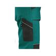 Salopeta cu pieptar, 260 gsm, LuxyRobin, verde-negru