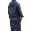 Pelerina ploaie impermeabila, din fas, PPN pe suport textil, cu gluga, bleumarin, unisex