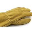 Manusi de lucru din piele spalt de bovina, Euroweld 300, kevlar, cusaturi kevlar, galben