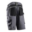 Pantaloni scurti talie elastica, 270 gsm, Baru, gri-lime