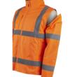 Geaca de lucru reflectorizanta 2 in 1 Kazan, portocaliu-gri, unisex