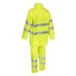 Costum reflectorizant impermeabil, PVC, Hi-vi, Kawa, galben neon unisex