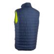 Vesta reflectorizanta, Yoru, galben neon-bleumarin, unisex