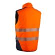 Vesta reflectorizanta, Yoru, portocaliu-bleumarin, unisex