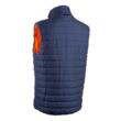 Vesta reflectorizanta, Yoru, portocaliu-bleumarin, unisex
