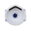 Semimasca cu supapa tip cupa, FFP2, 6RES120, alb
