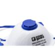 Semimasca cu supapa tip cupa, FFP2, 6RES120, alb