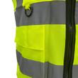 Vesta reflectorizanta cu fermoar, Manager, galben neon, unisex