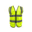 Vesta reflectorizanta cu fermoar, Manager, galben neon, unisex