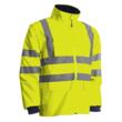 Geaca de lucru reflectorizanta, izolatie termica, galben neon-bleumarin, unisex