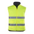 Jacheta de iarna reflectorizanta, 160 gsm, 4 in 1, Roadway, verde neon  