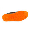 Pantofi de protectie cu bombeu metalic, S1, Petra, negru-portocaliu, unisex