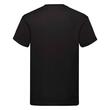 Tricou  de lucru cu anchior, 165gsm, Fruit of the Loom, negru