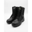 Bocanci paza militari, piele action, antiderapanti, inchidere fermoar, OB, Patriot, Kronsafe, negru