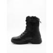 Bocanci paza militari, piele action, antiderapanti, inchidere fermoar, OB, Patriot, Kronsafe, negru