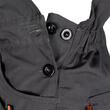 Pantaloni de lucru din tercot cu pieptar, 270 gsm, Classic, gri-negru