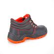 Bocanci de protectie din piele cu bombeu si lamela metalica, talpa antiperforatie, impermeabili, S3, Bruno, unisex, negru