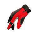 Manusi de protectie mecanica Mora, rosu-negru