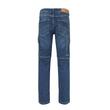 Pantaloni denim in talie 103028S Velilla, albastru