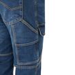 Pantaloni denim in talie 103028S Velilla, albastru
