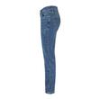 Pantaloni denim talie inalta 103018S, Velilla, albastru