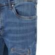 Pantaloni denim talie inalta 103018S, Velilla, albastru