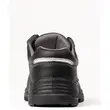 Pantofi de protectie din piele cu bombeu si lamela metalica, talpa antiderapanta, antistatica, S3, Agate II, unisex, negru