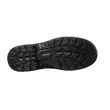 Pantofi de protectie din piele cu bombeu si lamela metalica, talpa antiderapanta, antistatica, S3, Agate II, unisex, negru