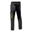 Pantaloni de lucru in talie, 260 gsm, Classic Stretch Slim, gri-negru