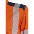 Geaca de lucru reflectorizanta softshell, Kazan, portocaliu-bleumarin, unisex