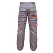 Pantaloni de protectie in talie, 235gsm, Desman, gri-portocaliu
