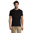 Tricou la baza gatului, 150gsm, Sol's Regent, negru