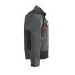 Jacheta de lucru din tercot, 270 gsm, Classic, gri-negru