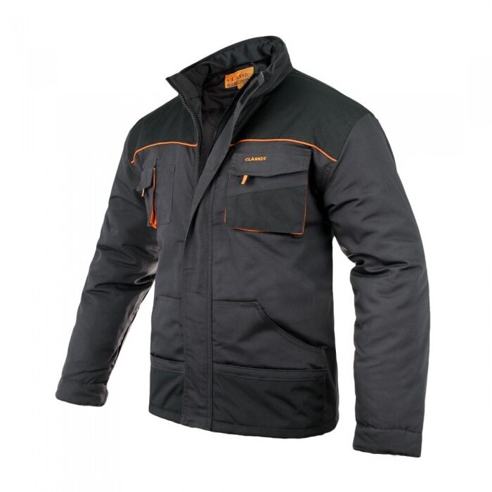 Jacheta de lucru, 270 gsm, Classic, gri-negru
