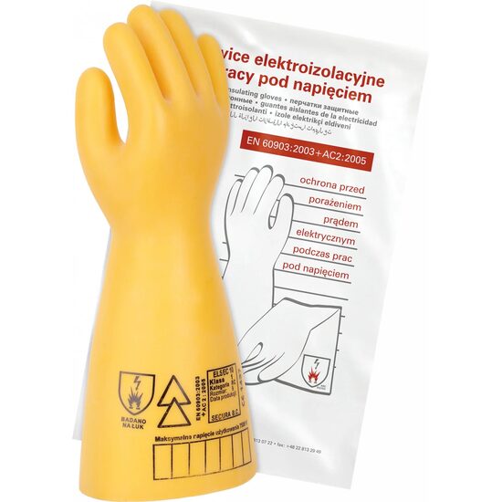 Manusi de protectie electroizolante Relsec, galben