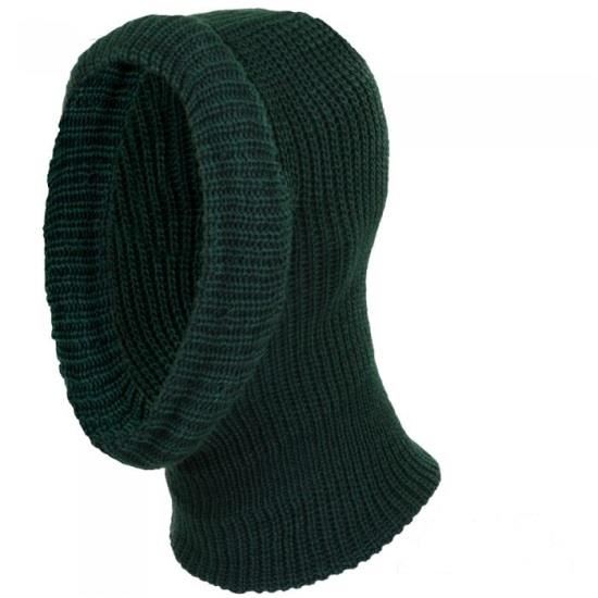 Capison tricotat tip cagula 100% poliester verde