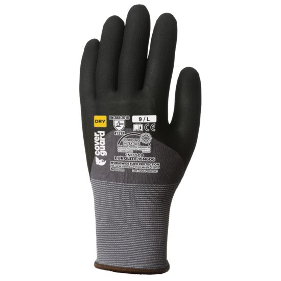 Manusi de protectie Eurolite 15N606, gri-negru