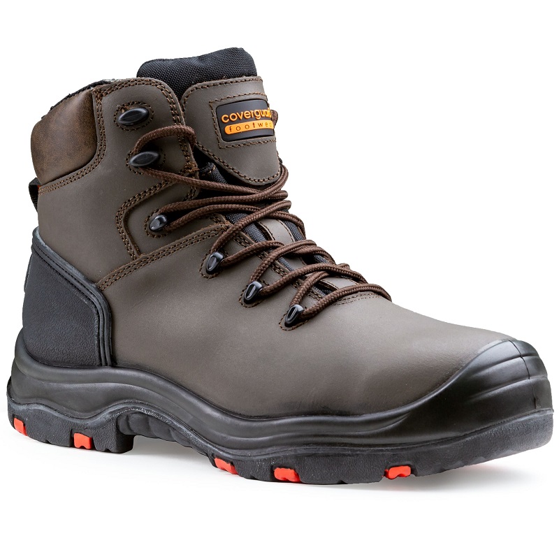 Bocanci de protectie, bombeu compozit, S3, HRO, SRC, Topaz, maro, unisex
