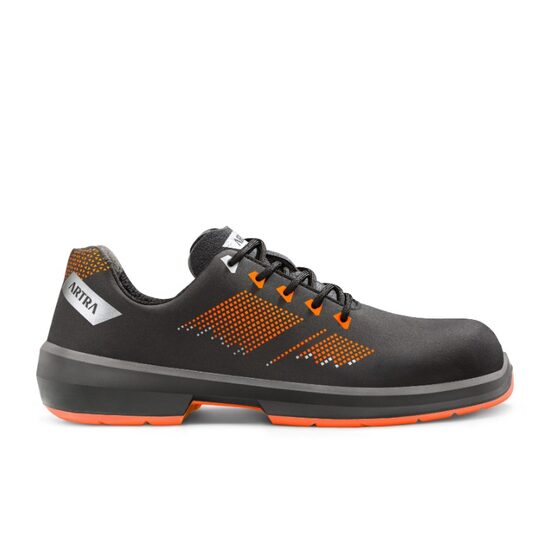 Pantofi de protectie impermeabili, S3, SRC, Arior, negru-portocaliu, unisex