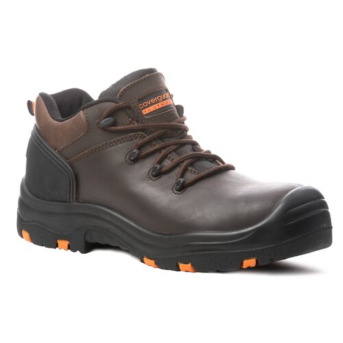 Pantofi de protectie, S3, HRO, SRC, Topaz, maro, unisex 