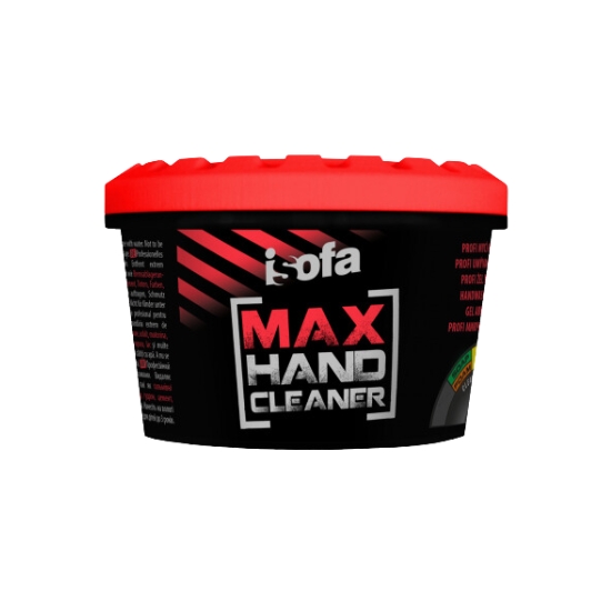 Crema pentru curatarea mainilor Isofa Max, 450 g, rosu