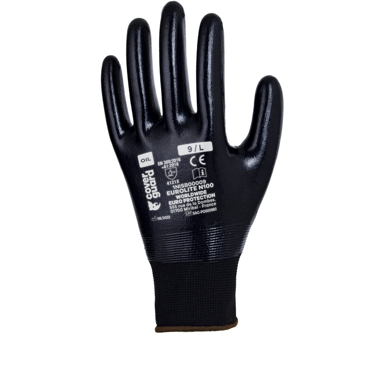 Manusi de protectie Eurolite N100, negru