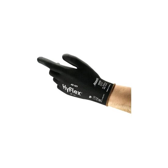 Manusi de protectie Ansell Hyflex, negru