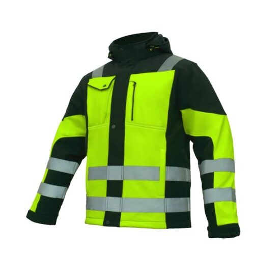 Jacheta reflectorizanta de iarna, impermeabila, matlasata, softshell Classic-vis 
