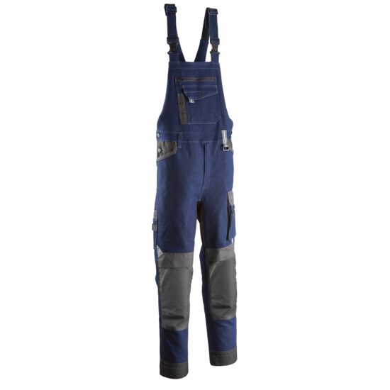 Pantaloni cu pieptar Telica, bleumarin