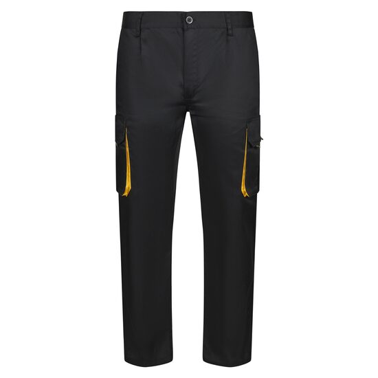 Pantaloni in talie 103004, 200 gsm, Vellila, negru-galben