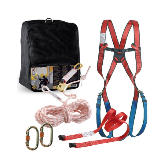 Kit de siguranta cu ham de corp si dispozitiv de orprire a caderii, MO71620
