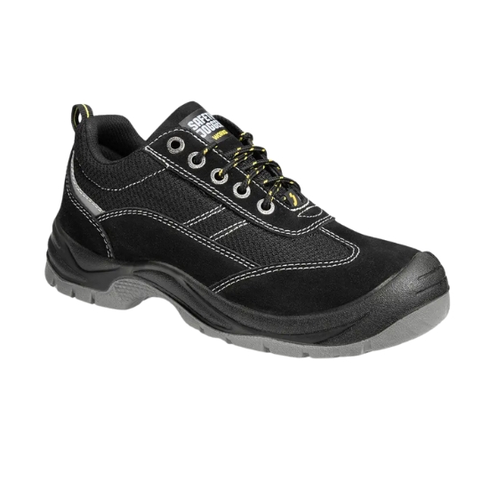 Pantofi de protectie Gobi, S1P, bombeu si lamela din otel, negru